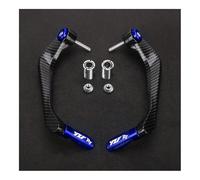 AIERDEYP Protector Manetas Freno Moto Accesorios para Y&amaha para YZF-R7 2021-2024 CNC Manillar Agarre Guardamanos Freno Embrague Palancas Protector(Blue)