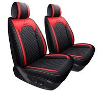 Aierxuan Fundas de Asiento de Coche Solo para Asientos Delanteros, cojín de Asiento Impermeable de Cuero Universal para Rav4 Kia Sorento Pilot Hrv Ridgeline Odyssey Chr Ford Ranger Edge Chevy Equinox