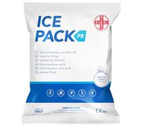 AIESI® Hielo instantáneo desechable en POLIETILENO 14x18 cm ICE PACK PE (25 piezas), Made in Italy