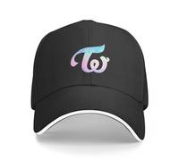 AIETPOIJ Gorra de béisbol Gorra de béisbol Twice Logo Pastel Galaxy Cap Sombrero de Pesca Sombrero de Mujer 2022 Hombre