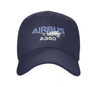 AIETPOIJ Regalo de piloto de avión Airbus A350 Gorra de béisbol Gorras de Pesca Gorra de Golf Sombrero para el Sol para niños Sombrero para el Sol Gorras para Hombres Gorras para Mujeres