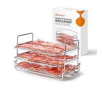 AIEVE Freidora de aire caliente, rejilla deshidratada, multiusos, doble capa, compatible con Ninja Foodi freidora de aire caliente AF400EU 9,5 L, accesorio para freidora de aire (versión actualizada)