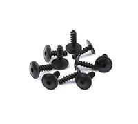 AIEX 10 Piezas Retenedor Tornillo, Sujetador de Parachoques de Coche para Protección contra Salpicaduras Clip de Parachoques Clips de Retención de Tornillo Compatible con Volkswagen Audi