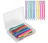 AIEX 50 piezas Kit de horquillas (recto, multicolor)