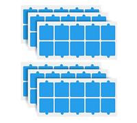 AIEX 60 pez. Cinta de Montaje de Doble Cara, Cinta Adhesiva de Doble Cara, Cinta de Doble Cara, Pad Adhesivo Doble Cara para Paneles de Espuma Acústica (Cuadrados de 1,4 Pulgadas)