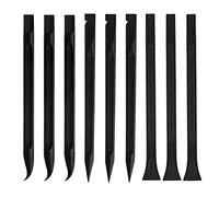 AIEX 9 Piezas Raspadora Plástico, Raspador de Limpieza Antiarañazos Raspadores Rígidos Multiusos Herramienta Raspadora Estrecha y Ancha Puntiaguda para Quitar Adhesivas Manchas de Aceite Pintura