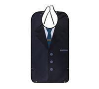 AIEX Baberos para adultos, Baberos Reutilizables de Tipo Western para Comer Protectores de Ropa Impermeables con Recoger Migas para Personas Mayores