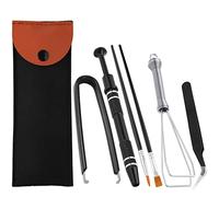 AIEX Juego de Extractor de Teclas Mecanicas, Extractor de Teclas de Teclado Mecánico con 2 Bolígrafos Lubricantes de Interruptor Pinzas con Bolsa de Almacenamiento para Limpieza Teclados Mecánicos