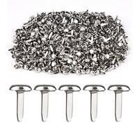 AIEX - Lote de 600 Piezas de Metal para Manualidades (12 x 8 mm, de Papel Redondo)