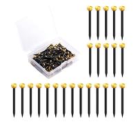 AIEX - Lote de 70 clavos pequeños para colgar en la pared, diseño de uñas con cabeza plana para marcos y marcos de fotos para colgar