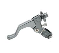 AIFOCER Maneta embrague corta para acrobacias 7/8" y 22 mm, compatible con Suzuki RM85, RM125, RM250, RMZ250,RMZ450, RMX250R,RMX250S,DRZ400R,DRZ400S DR250R pinza freno(Titanium)
