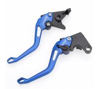 AIFOCER Palanca de freno motocicleta compatible con Ducati Supersport/S 2017-2018. Palancas embrague ajustables CNC pinza freno(Blue Lever Set)
