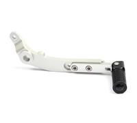 AIFOCER Pedal Palanca Freno Trasero Motocicleta Compatible Con Aprilia CR150, Compatible Mondial Hipster HPS 125 300 pinza freno(Silver)