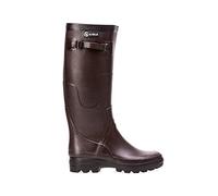 Aigle Benyl, Botas de agua para Unisex Adulto, Marrón, 43 EU
