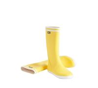 Aigle Botas de lluvia Goeland 2 para hombre, Amarillo Blanco 2, 42 EU