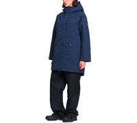 Aigle - Chaquetas Mujer - MTD Sherpa Mid-Length Quilted Hooded Parka W Empire para Mujer - Talla 40 FR - Azul marino Azul marino 40 FR