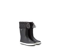 Aigle Giboulee 2, Botas de lluvia para Unisex Niños, Negro Blanco, 32 EU