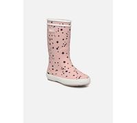 Aigle Lolly Pop Play2, Botas de lluvia para Unisex Niños, Multicolor (Rosa Estrellas), 27 EU