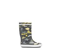 Aigle Lolly Pop Play2, Botas de lluvia para Unisex Niños, Multicolor (Dino), 33 EU