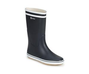 Aigle Malouine BT, Botas de lluvia para Mujer, Azul Marino/Blanco, 36 EU