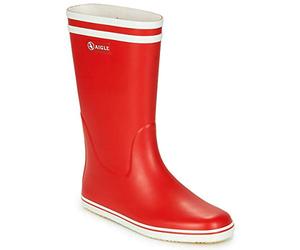 Aigle Malouine BT, Botas de lluvia para Mujer, Rojo (Rouge/Blanc), 35 EU