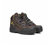 Aigle NASSIO EVO S3, Zapatos de construcción Hombre, Dark Brown, 41 EU