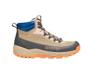 Aigle Overtrack, Zapatos para Senderismo Hombre, Gris y Naranja, 44 EU