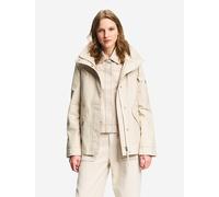AIGLE Parka corta con capucha y cola de pez MTD®. Color Arena