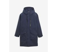 AIGLE Parka larga de invierno con múltiples bolsillos MTD. Color Azul Marino