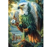 Aigle Royal Avec un œuf Dans le nid Rompecabezas 1000 Piezas Cartón para Niños Mayores 14 Años Mitos Animal Planta Tiempo Libre Actividad Antiestrés Más Vendido Detalle Único Original 1000 PCS