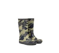 Aigle Unisex Kid's Woody-pop Pt 2 Rain Boot, Camou Khaki, 12.5 UK Child