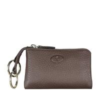 Aigner 0014 Ebony - Funda de piel para llave con cremallera