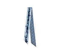 Aigner bandana de temporada con logo Azul Porcelana