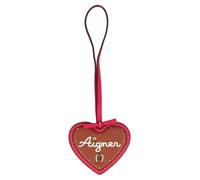 AIGNER Bolsa de moda etiqueta de cuero 8 cm rosa