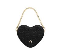 Aigner Bolso con cremallera Heart Universal negro mate