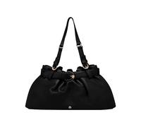 AIGNER Lavinia Bolsa de hombro Piel natural 45 cm negro