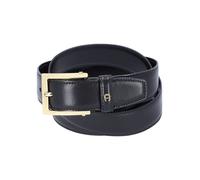 AIGNER Business Cinturón Piel natural 110 cm negro