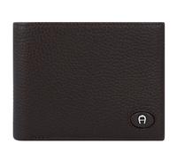 AIGNER Cartera Basics cuero 12 cm marrón