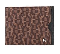 AIGNER Cartera Icon Cover Piel RFID 11 cm marrón