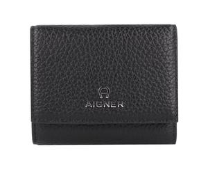 AIGNER Cartera Ivy de cuero RFID 10,5 cm gris