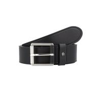 AIGNER Casual Cinturón Piel natural 100 cm negro