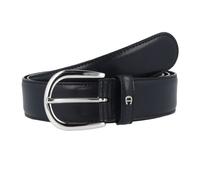AIGNER Cinturón Business Piel 100 cm azul