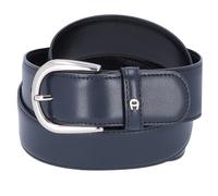AIGNER Cinturón Business Piel 90 cm azul