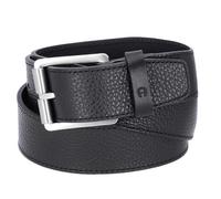AIGNER Cinturón casual de cuero 90 cm negro