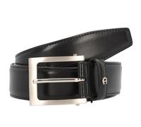AIGNER Cinturón de negocios de cuero 110 cm negro
