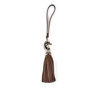 AIGNER Ciondollini: colgante para bolso de piel, 24 cm marrón