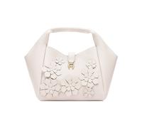 Aigner Delia Bolso de ante tipo saco Blanco Algodón