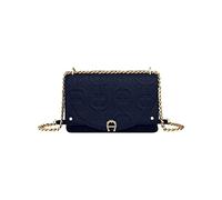 Aigner Diadora Logo Bolso con solapa S azul oscuro