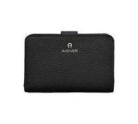 Aigner Ivy Wallet Cartera Universal negro con detalles dorados