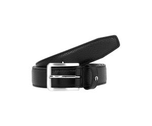 AIGNER Luca Cinturón Piel natural 80 cm negro